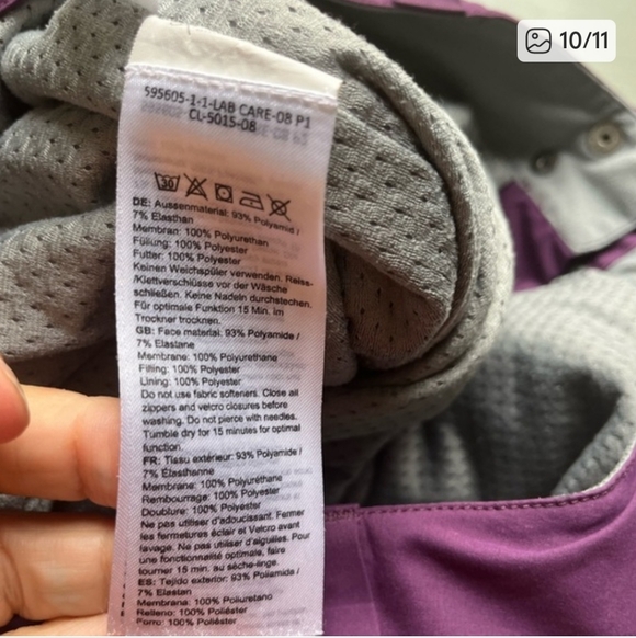 Mammut Ajungilak Snowpants Sz 6 - Picture 10 of 12